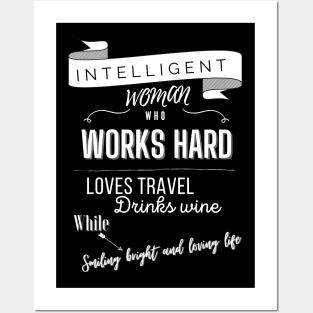 Intelligent women Posters and Art